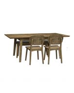 Seth Extendable Dining Set (2 Chairs 1 Bench)