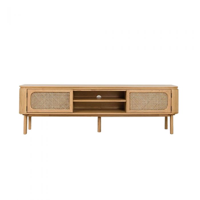 May Rattan Bohemian TV Console