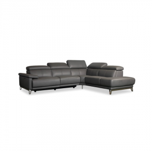 Riovanni Corner L Full Leather Recliner Sofa