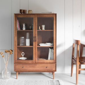 Fika Swedish Glass Cabinet Tall (L) Sideboard