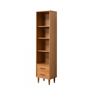 Guri Solid Oak 4-tier Bookshelf (Clearance Final Sale)