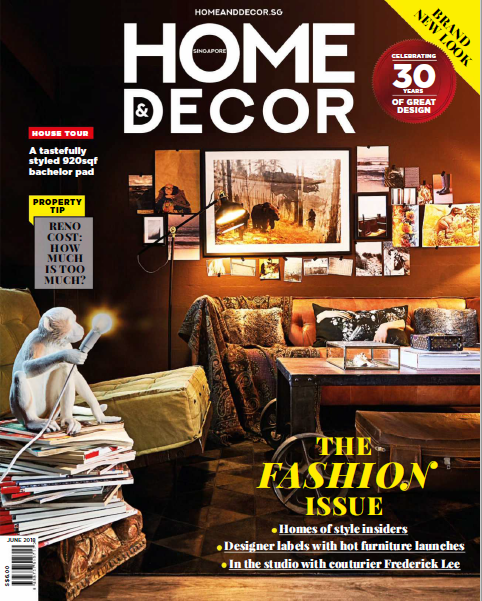 Home & Decor Singapore Magazine June 2018