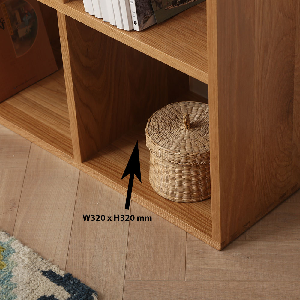 Guri_Scandinavian_Tall_Book_Shelf_6_Dimension_per_box