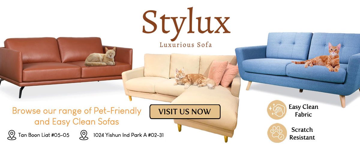 Pet Friendly Scratch Resistant Fabric Sofas